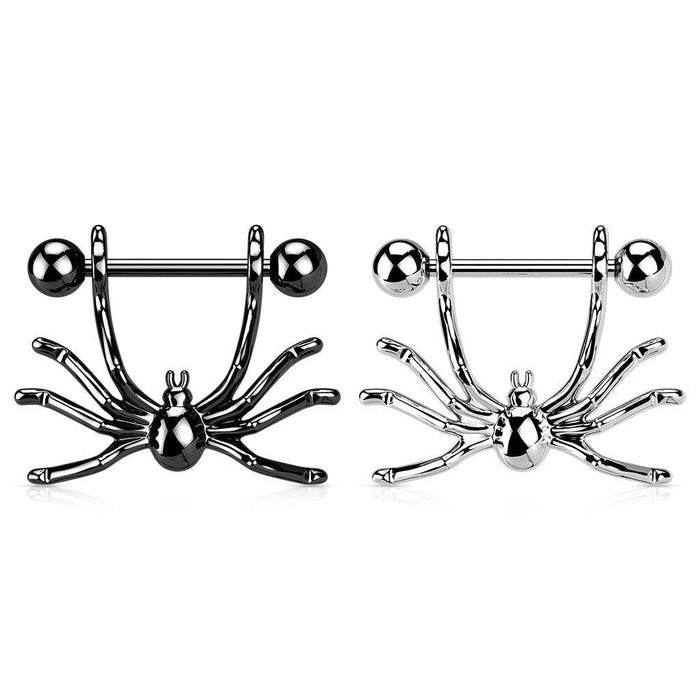 Body Jewelry - Spider Nipple Dangle 14G 10mm