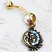 Body Jewelry - Sun And Moon Belly Bar 14G