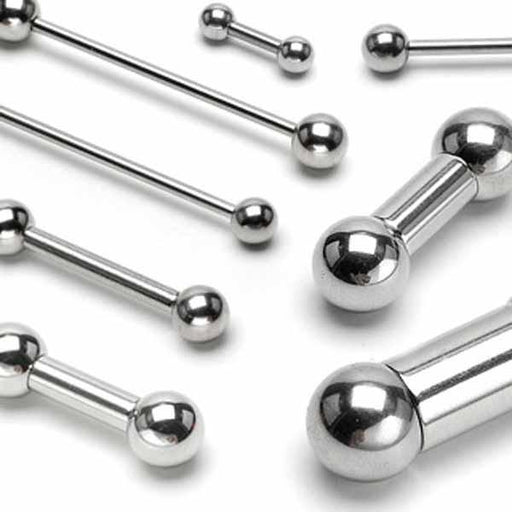 Body Jewelry - Surgical Steel Barbell 18G-00G