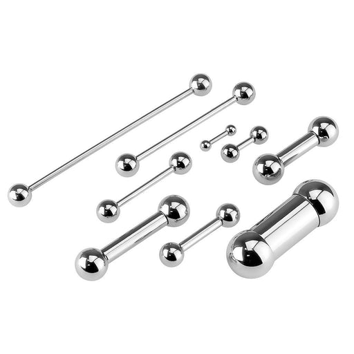 Body Jewelry - Surgical Steel Barbell 18G-00G
