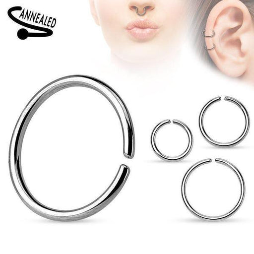Continuous Ring 20G 18G 16G 14G-My Body Piercing Jewellery