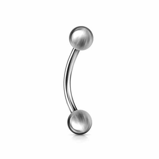 Body Jewelry - Surgical Steel Curve 18G - 10G