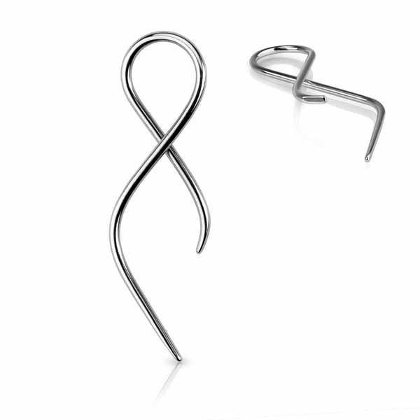 Body Jewelry - Twist Tail Taper 16G 14G 12G 10G
